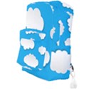 Clouds Sky Background Comic Full Print Backpack View3