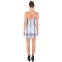 Plank Pattern Image Organization One Soulder Bodycon Dress View2