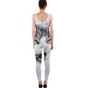 Cat Pet Art Abstract Watercolor OnePiece Catsuit View2