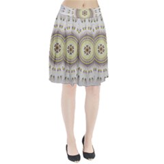 Mandala Fractal Decorative Pleated Skirt