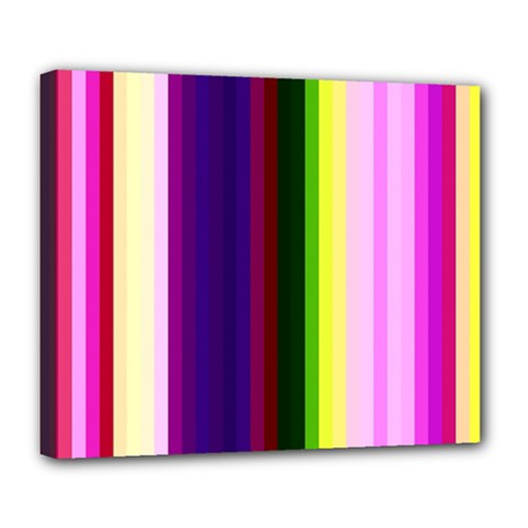 Abstract Background Pattern Textile 2 Deluxe Canvas 24  X 20  