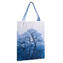 Nature Inspiration Trees Blue Classic Tote Bag View2