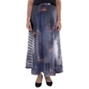Destruction Apocalypse War Disaster Flared Maxi Skirt View1