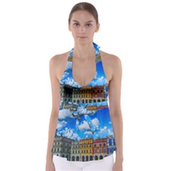 Buildings Architecture Architectural Babydoll Tankini Top