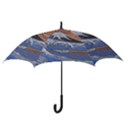 Harvard Mayfair Hokusai Chalk Wave Fuji Hook Handle Umbrellas (Large) View3