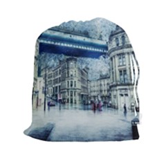 Storm Weather Nature Thunderstorm Drawstring Pouches (xxl)
