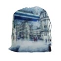 Storm Weather Nature Thunderstorm Drawstring Pouches (XXL) View1