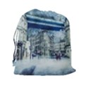 Storm Weather Nature Thunderstorm Drawstring Pouches (XXL) View2