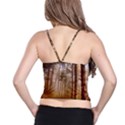 Forest Trees Wood Branc Spaghetti Strap Bra Top View2