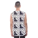 Deer Boots White Black Men s Basketball Tank Top View2