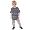 Beige Blue Cream Eggs On Grey Blue Kids Raglan Tee View1