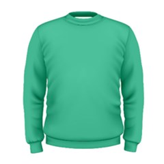 Seafoamy Green Men s Sweatshirt by snowwhitegirl