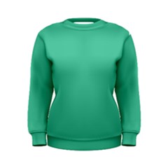 Seafoamy Green Women s Sweatshirt by snowwhitegirl