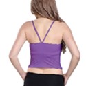Uva Purple Spaghetti Strap Bra Top View2