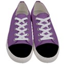 Uva Purple Women s Low Top Canvas Sneakers View1
