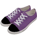 Uva Purple Women s Low Top Canvas Sneakers View2