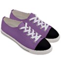Uva Purple Women s Low Top Canvas Sneakers View3