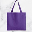 Purple Star Zipper Grocery Tote Bag View2