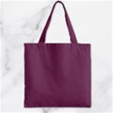 Medium Grape Zipper Grocery Tote Bag View1