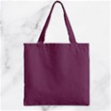 Medium Grape Zipper Grocery Tote Bag View2