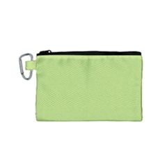 Grassy Green Canvas Cosmetic Bag (small) by snowwhitegirl