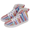 Background Decorate Colors Men s Hi-Top Skate Sneakers View2
