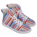 Background Decorate Colors Men s Hi-Top Skate Sneakers View3