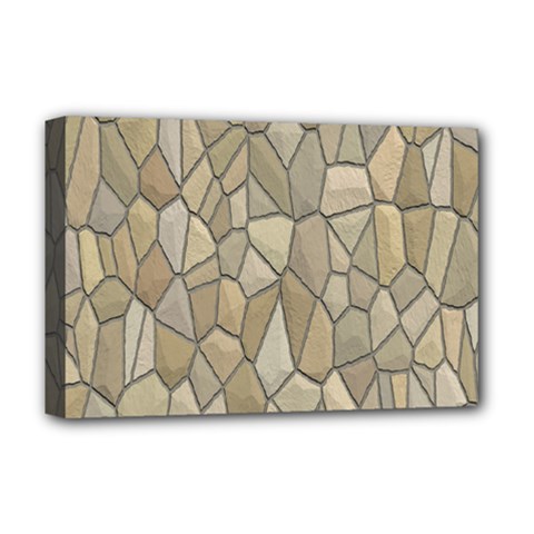 Tile Steinplatte Texture Deluxe Canvas 18  X 12  