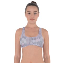 Pattern Mosaic Form Geometric Got No Strings Sports Bra