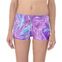 Abstract Art Texture Form Pattern Reversible Boyleg Bikini Bottoms View1