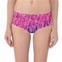Wool Knitting Stitches Thread Yarn Mid-Waist Bikini Bottoms View1