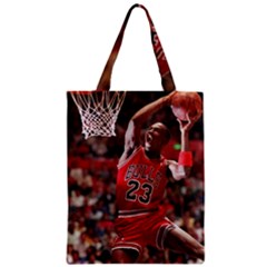 Michael Jordan Zipper Classic Tote Bag by LABAS