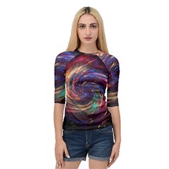 Cassiopeia Supernova Cassiopeia Quarter Sleeve Raglan Tee