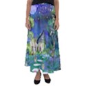Background Fairy Tale Watercolor Flared Maxi Skirt View1