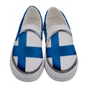 Finland Country Flag Countries Women s Canvas Slip Ons View1