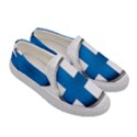 Finland Country Flag Countries Women s Canvas Slip Ons View3