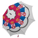 Serbia Flag Icon Europe National Hook Handle Umbrellas (Large) View2