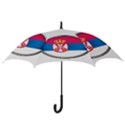Serbia Flag Icon Europe National Hook Handle Umbrellas (Large) View3