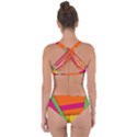 Background Abstract Criss Cross Bikini Set View2