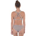 Background Abstract Geometric Criss Cross Bikini Set View2