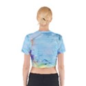 Background Art Abstract Watercolor Cotton Crop Top View2
