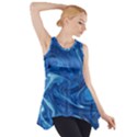 Abstract Pattern Texture Art Side Drop Tank Tunic View1