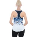 Flat Tech Camouflage Reverse Blue Piece Up Tank Top View2