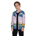 Friends Not Food - Cute Pig and Chicken Wind Breaker (Kids) View2