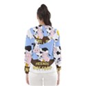 Friends Not Food - Cute Cow, Pig and Chicken Hooded Wind Breaker (Women) View2
