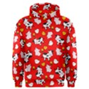 The Farm Pattern Men s Overhead Hoodie View1