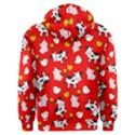 The Farm Pattern Men s Overhead Hoodie View2