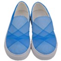 Background Light Glow Blue Men s Canvas Slip Ons View1