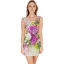 Flowers Bouquet Art Nature Bodycon Dress View1
