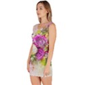 Flowers Bouquet Art Nature Bodycon Dress View2